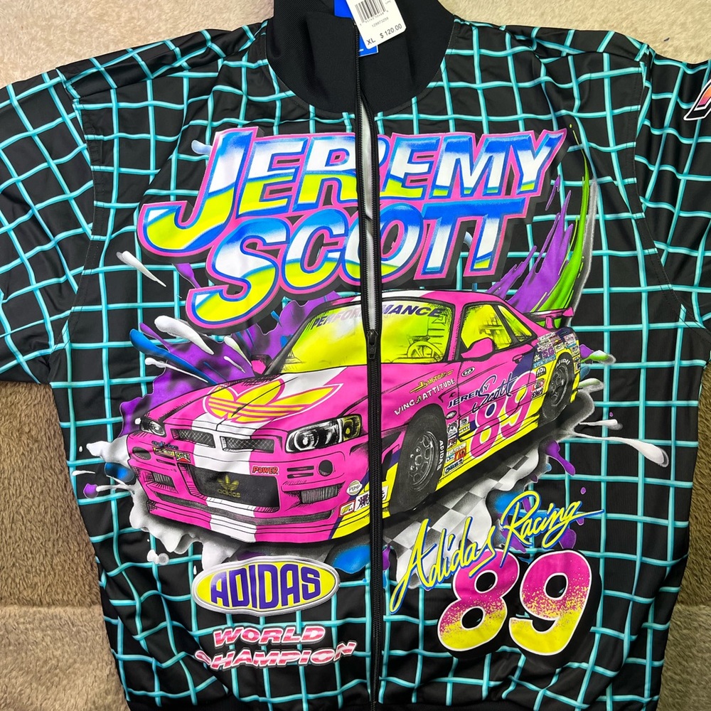 ADIDAS JEREMY SCOTT RALLY TRACKTOP Multicolor size XL
